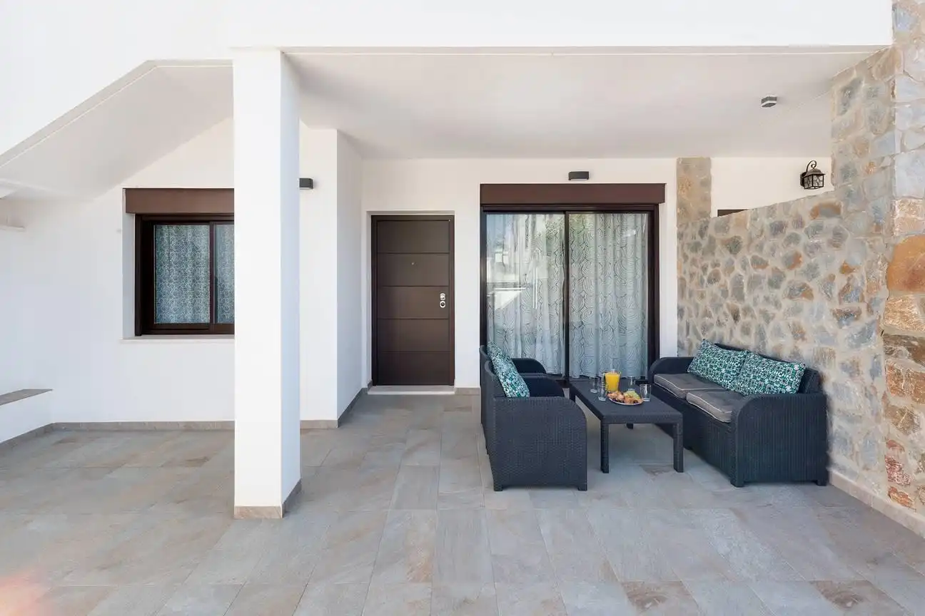 Terraza de Planta baja en venta en Pilar de la Horadada con Aire acondicionado, Jardín privado y Terraza