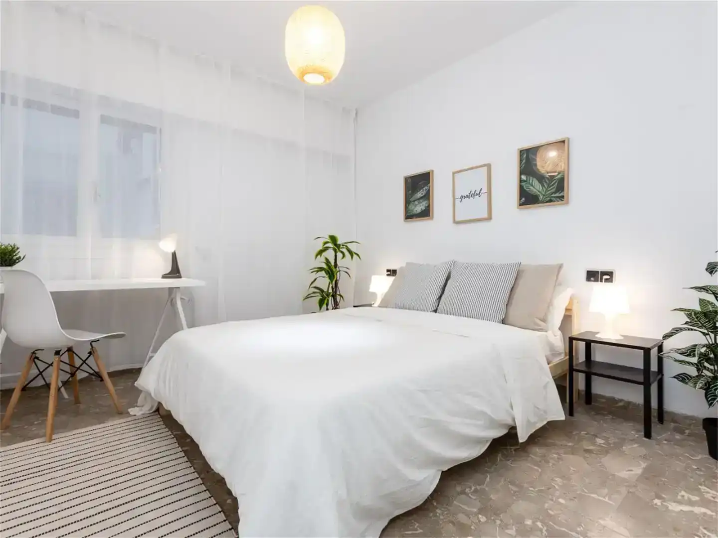 Schlafzimmer von Wohnung zur Miete in Alicante / Alacant mit Klimaanlage und Balkon
