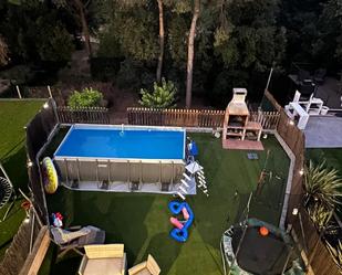 Swimming pool of Single-family semi-detached for sale in Sant Antoni de Vilamajor  with Heating, Terrace and Storage room