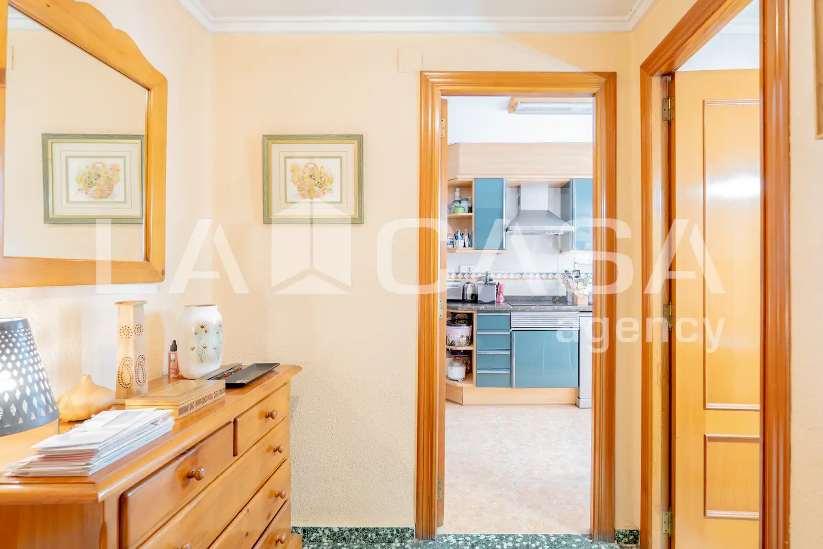 Kitchen of Flat for sale in Valencia  with Balcony