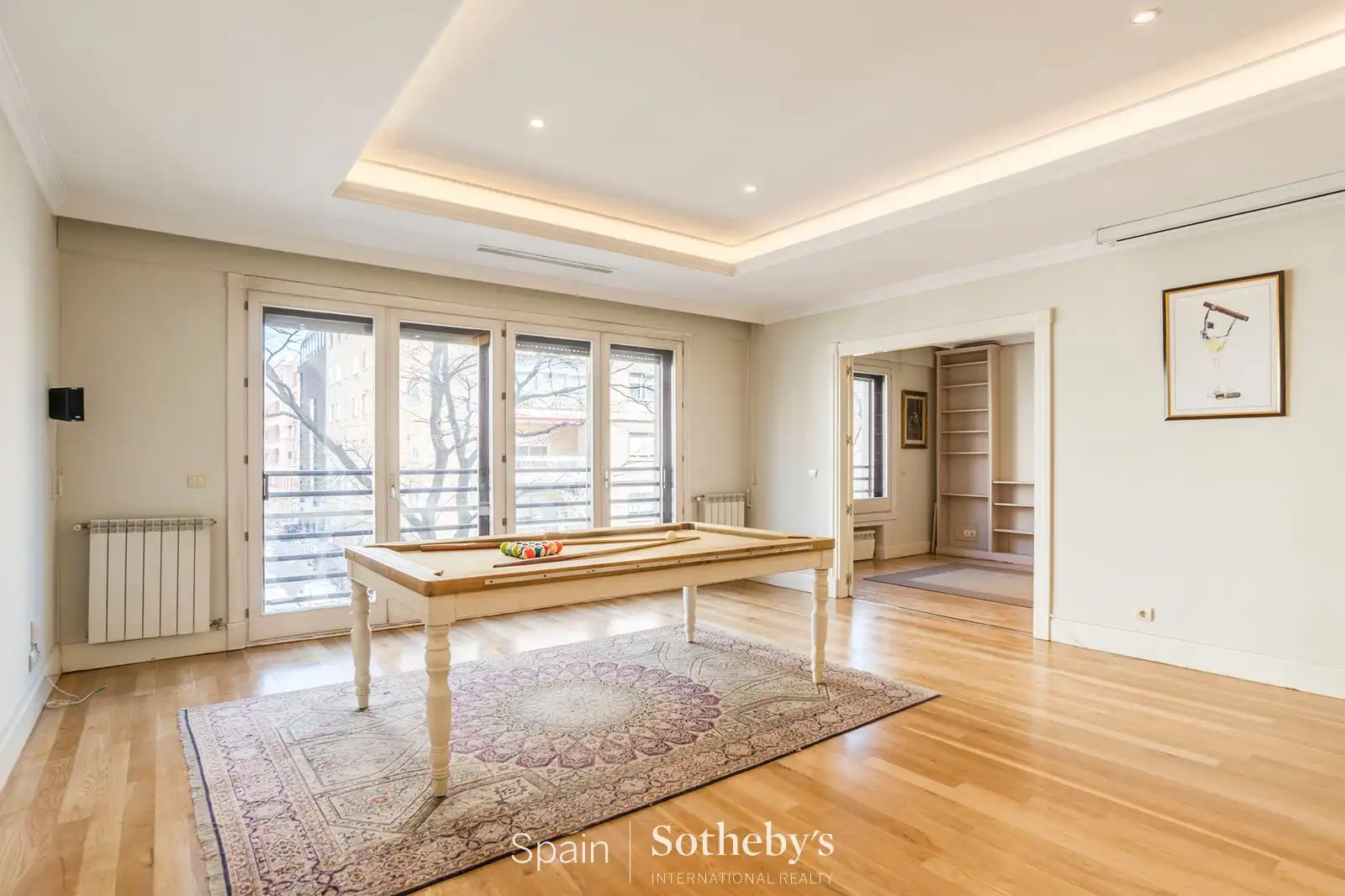 Dining room of Apartments for rent in Madrid  with Air Conditioner, Heating and Storage room