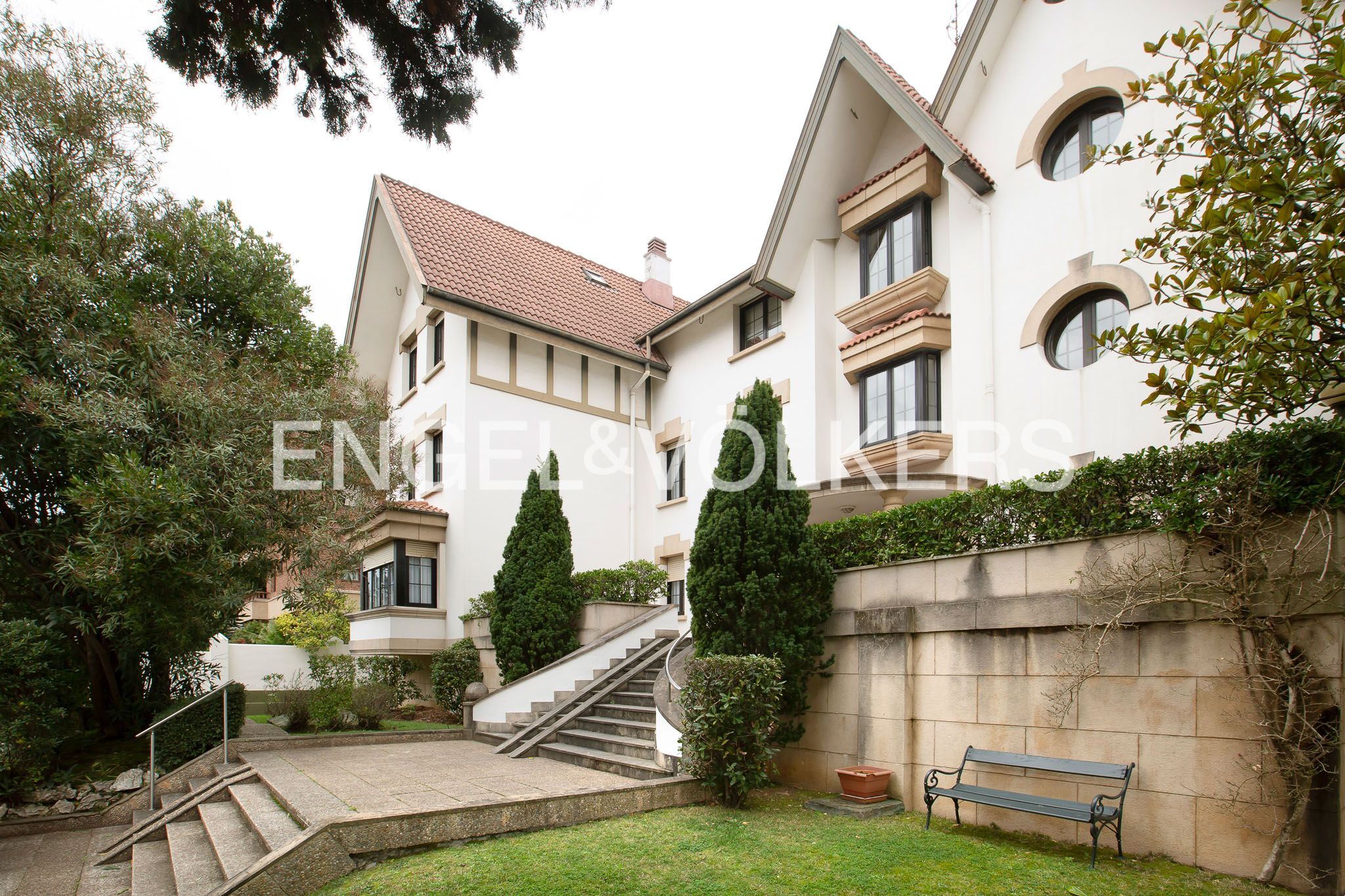 Exterior view of Flat for sale in Getxo   with Heating, Private garden and Parquet flooring