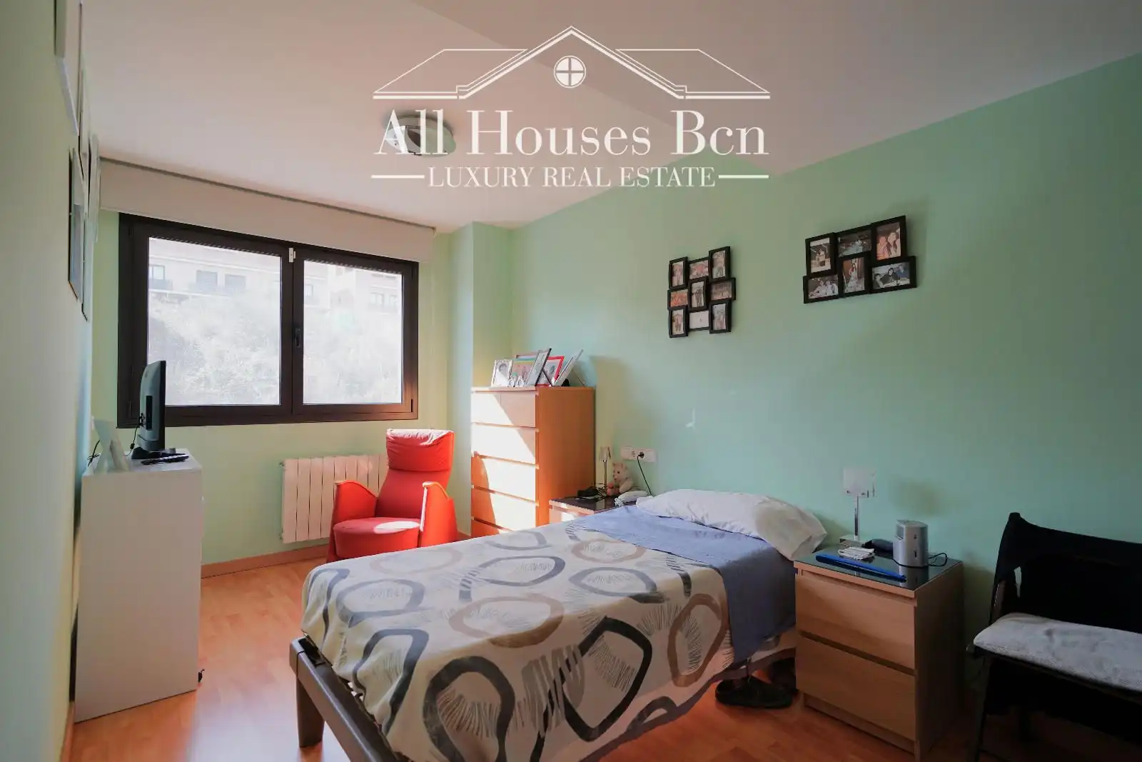 Bedroom of Detached homes for sale in Sant Quirze del Vallès  with Air Conditioner, Heating and Private garden