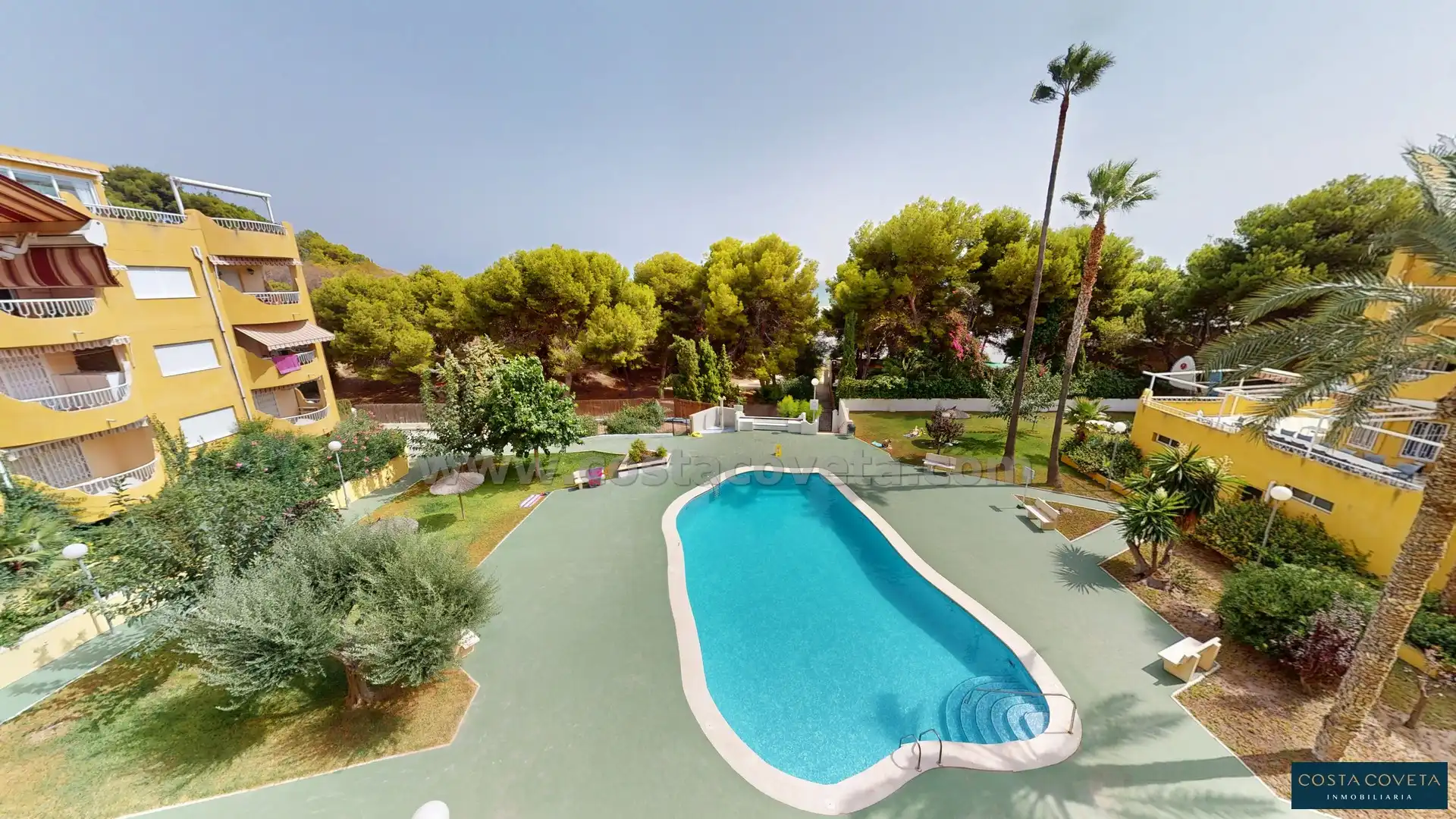 Swimming pool of Apartments for sale in El Campello  with Air Conditioner, Terrace and Swimming Pool