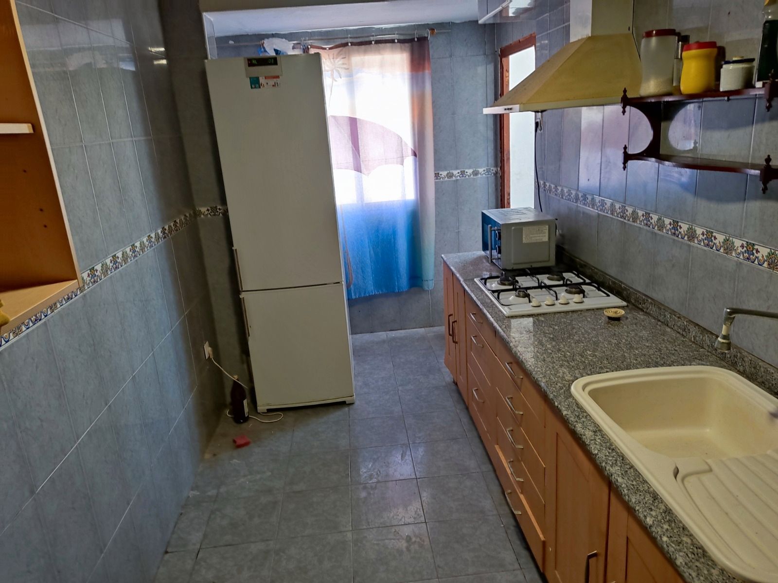 Kitchen of Flat for sale in Alzira  with Furnished and Balcony