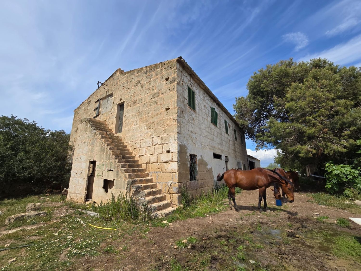 Vista exterior de Finca rústica en venda en  Palma de Mallorca amb Jardí privat, Terrassa i Traster