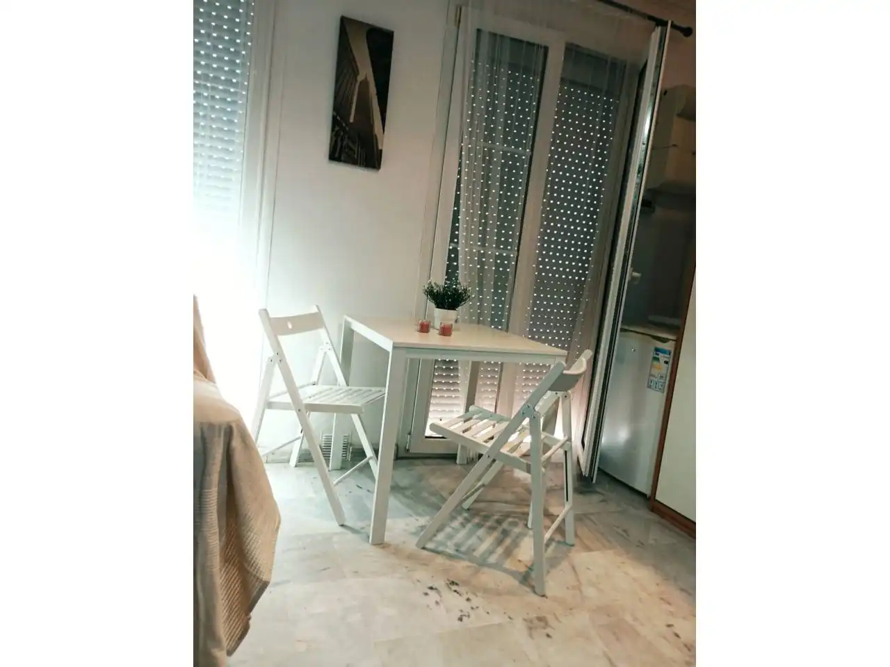 Bedroom of Study for rent in Cádiz  with Air Conditioner, Furnished and Balcony