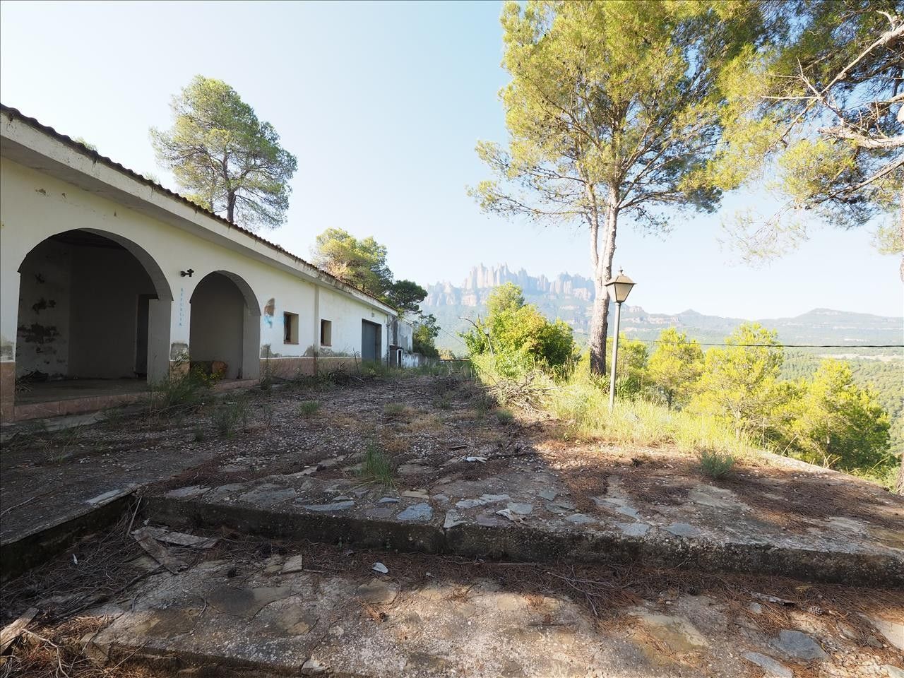 Exterior view of House or chalet for sale in Marganell  with Private garden and Swimming Pool
