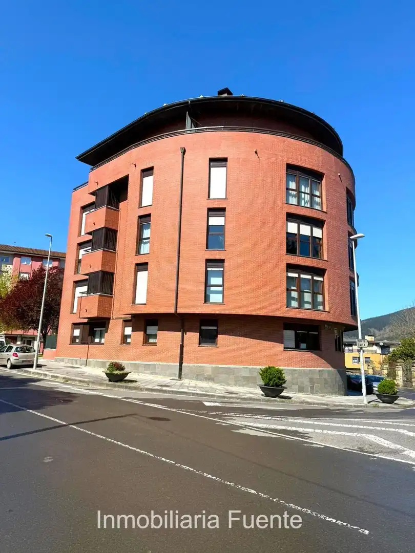 Vista exterior de Piso en venta en Zalla  con Trastero y Amueblado