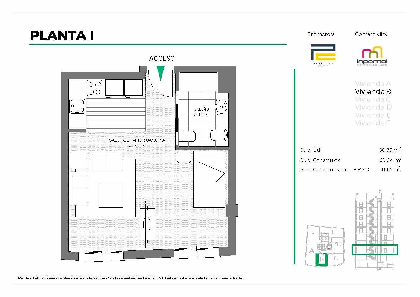 Study for sale in Badajoz Capital