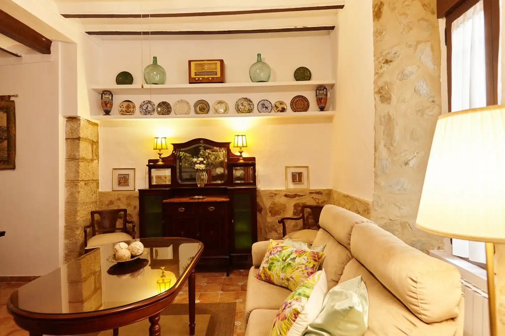 Sala d'estar de Casa o xalet en venda en Baeza amb Aire condicionat, Calefacció i Terrassa