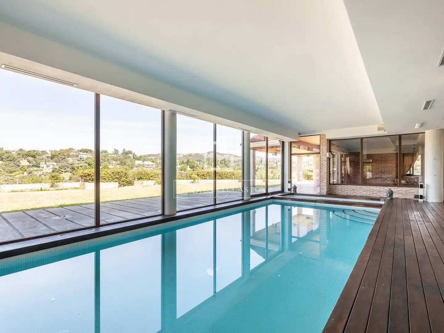 Piscina de Casa o chalet en venta en Las Rozas de Madrid con Aire acondicionado, Calefacción y Jardín privado