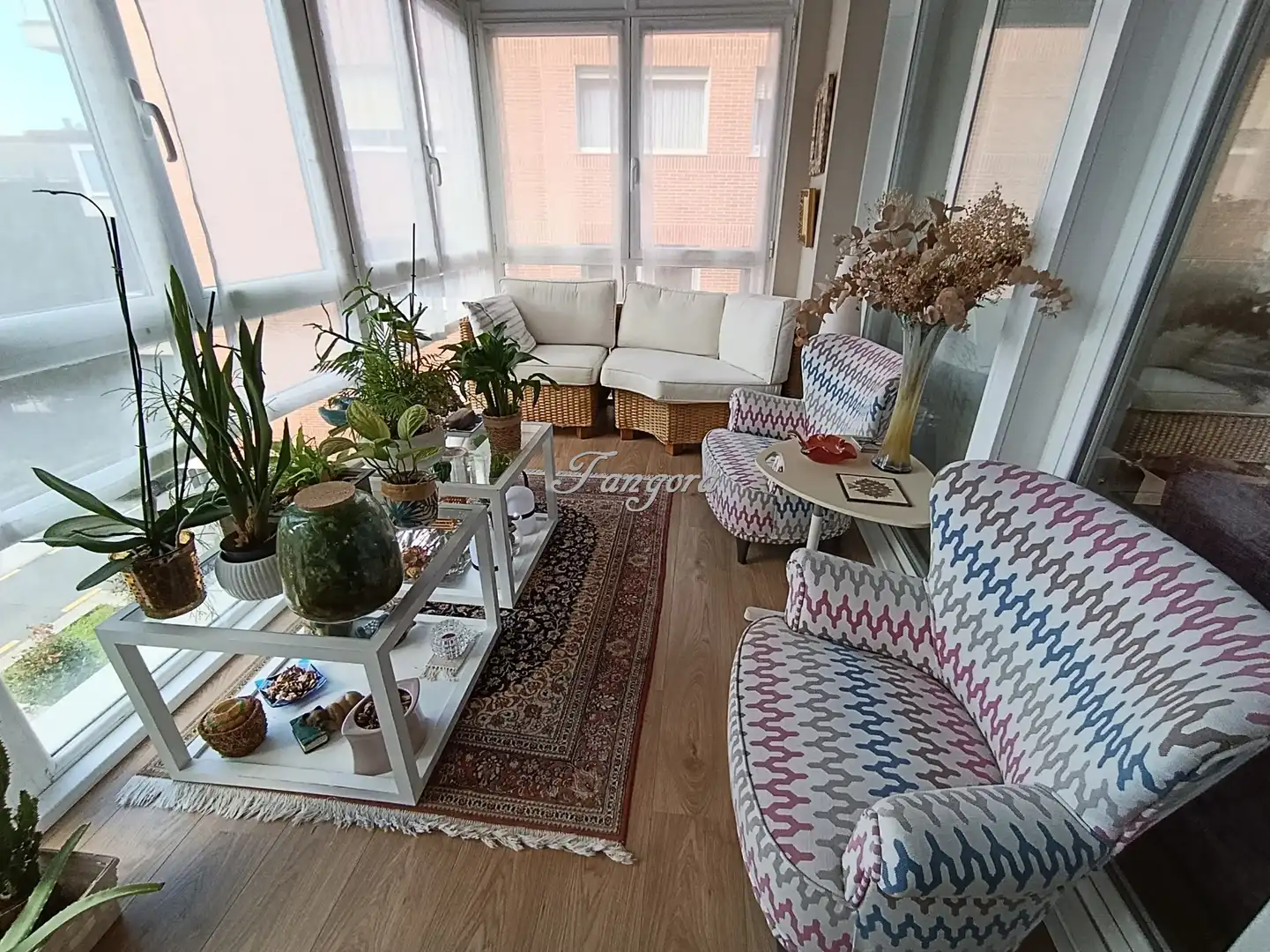 Sala d'estar de Pis en venda en Getxo  amb Calefacció, Parquet i Terrassa