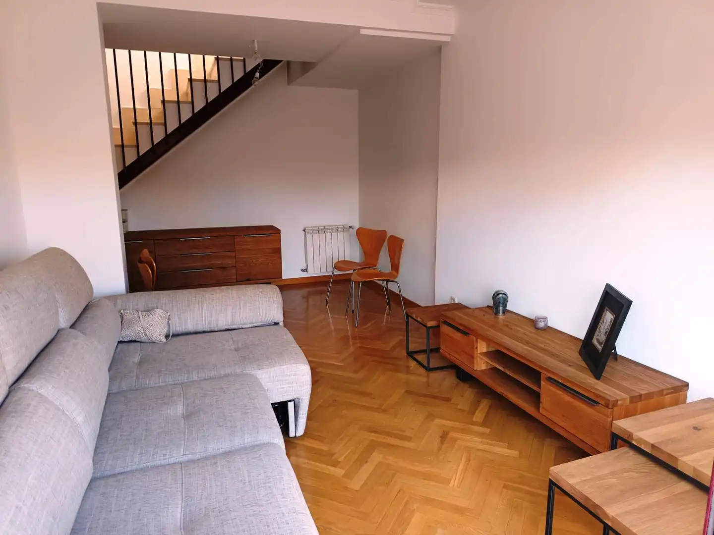 Sala d'estar de Dúplex en venda en Villaviciosa de Odón amb Calefacció, Parquet i Terrassa