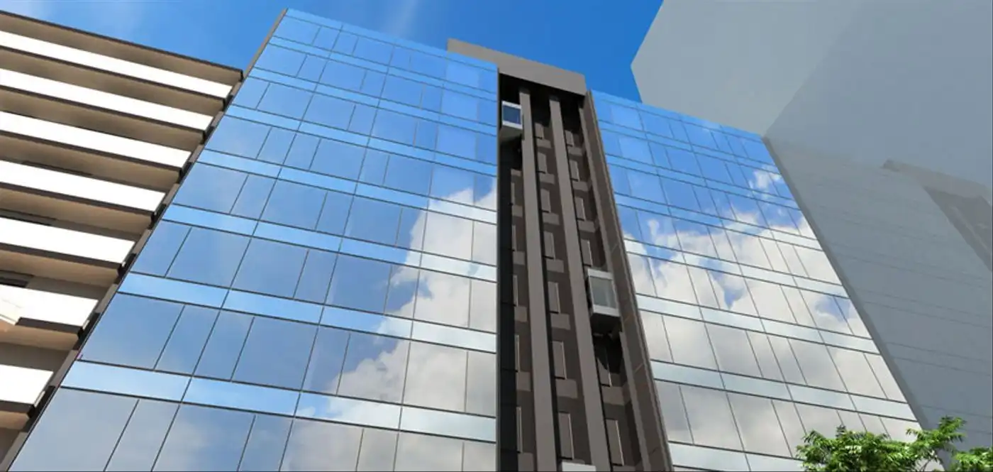 Vista exterior de Oficina de alquiler en Barcelona con Aire acondicionado