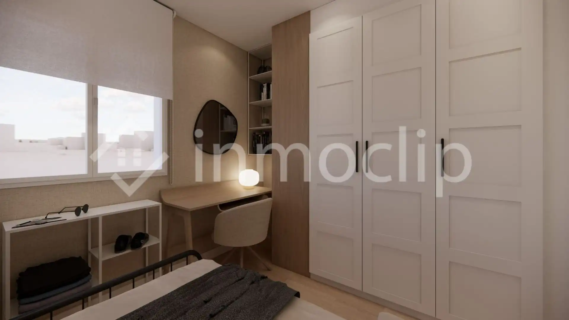 Bedroom of Flat for sale in Salamanca  with Heating and Furnished