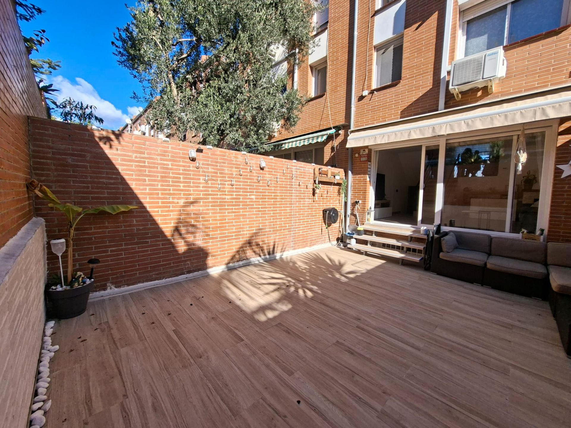 Terrassa de Casa adosada en venda en Badalona amb Aire condicionat, Calefacció i Terrassa