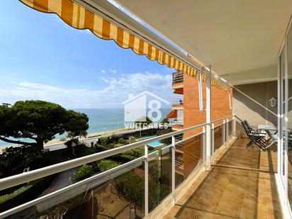 Exterior view of Flat for sale in Sant Vicenç de Montalt  with Air Conditioner and Terrace