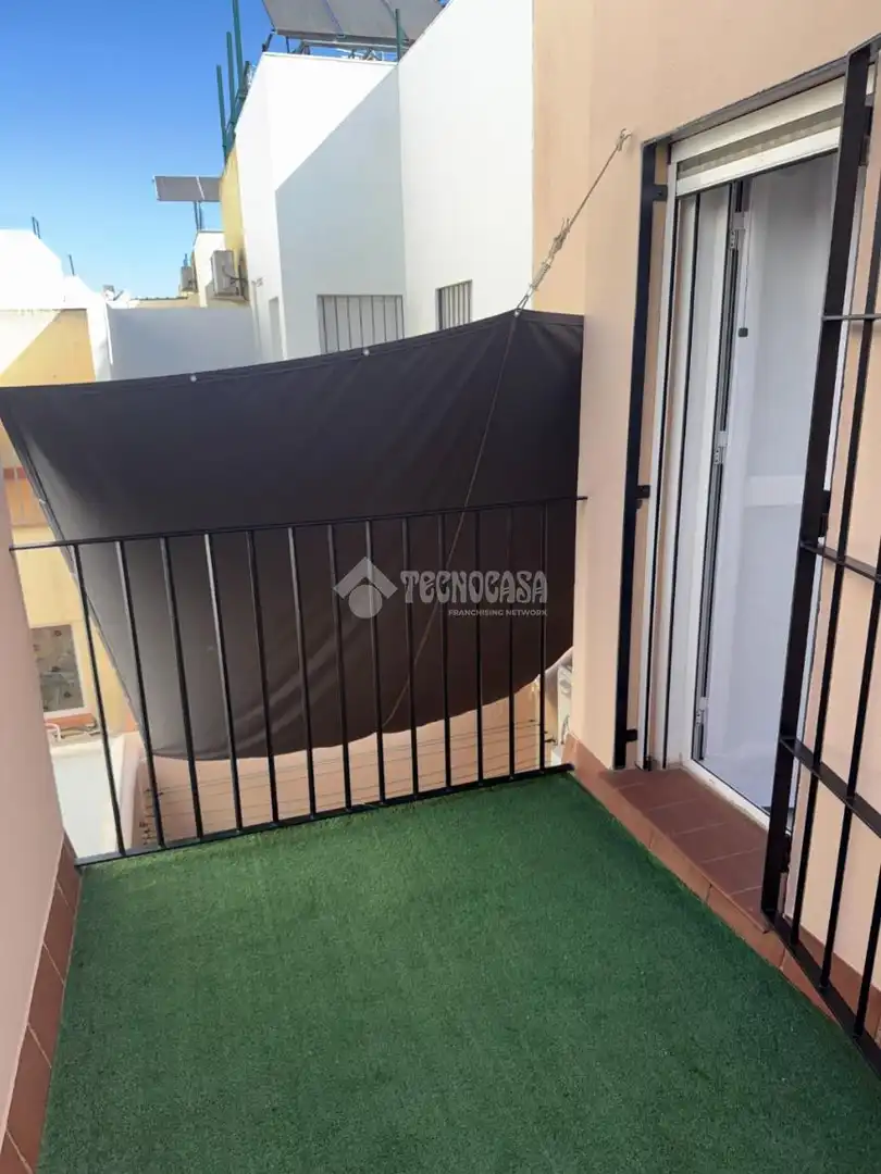 Balcony of Detached homes for sale in La Algaba  with Air Conditioner, Private garden and Terrace
