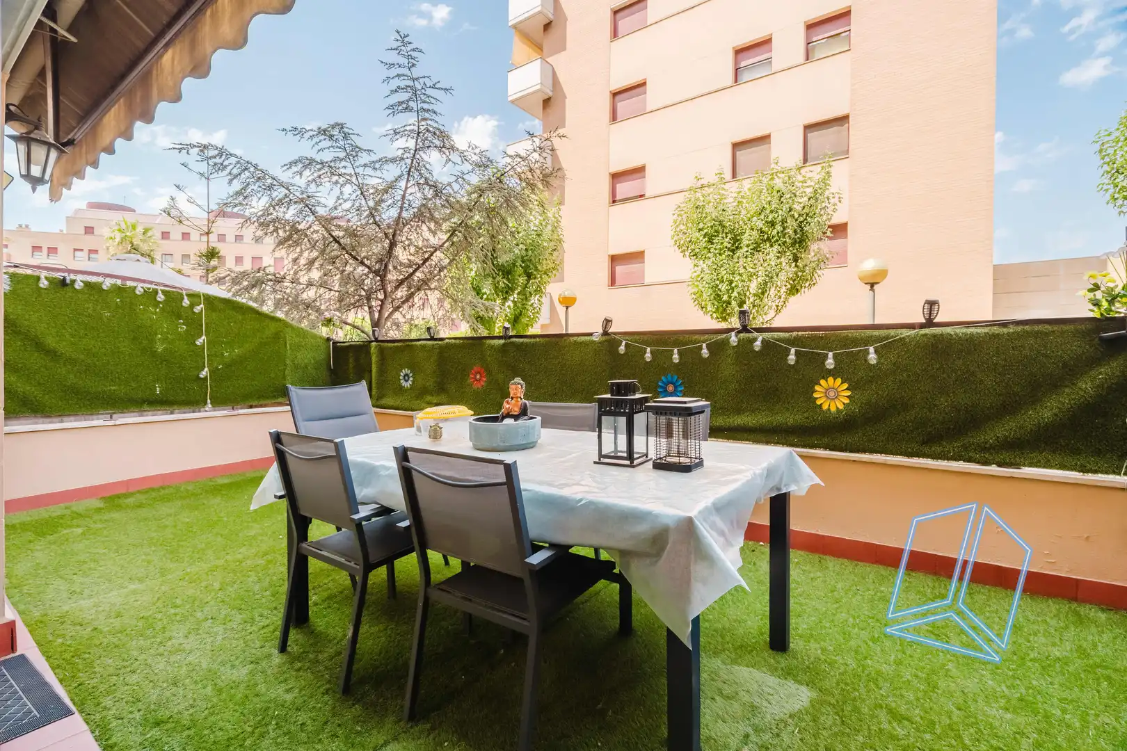 Terrace of Flat for sale in Sabadell  with Terrace, Storage room and Swimming Pool