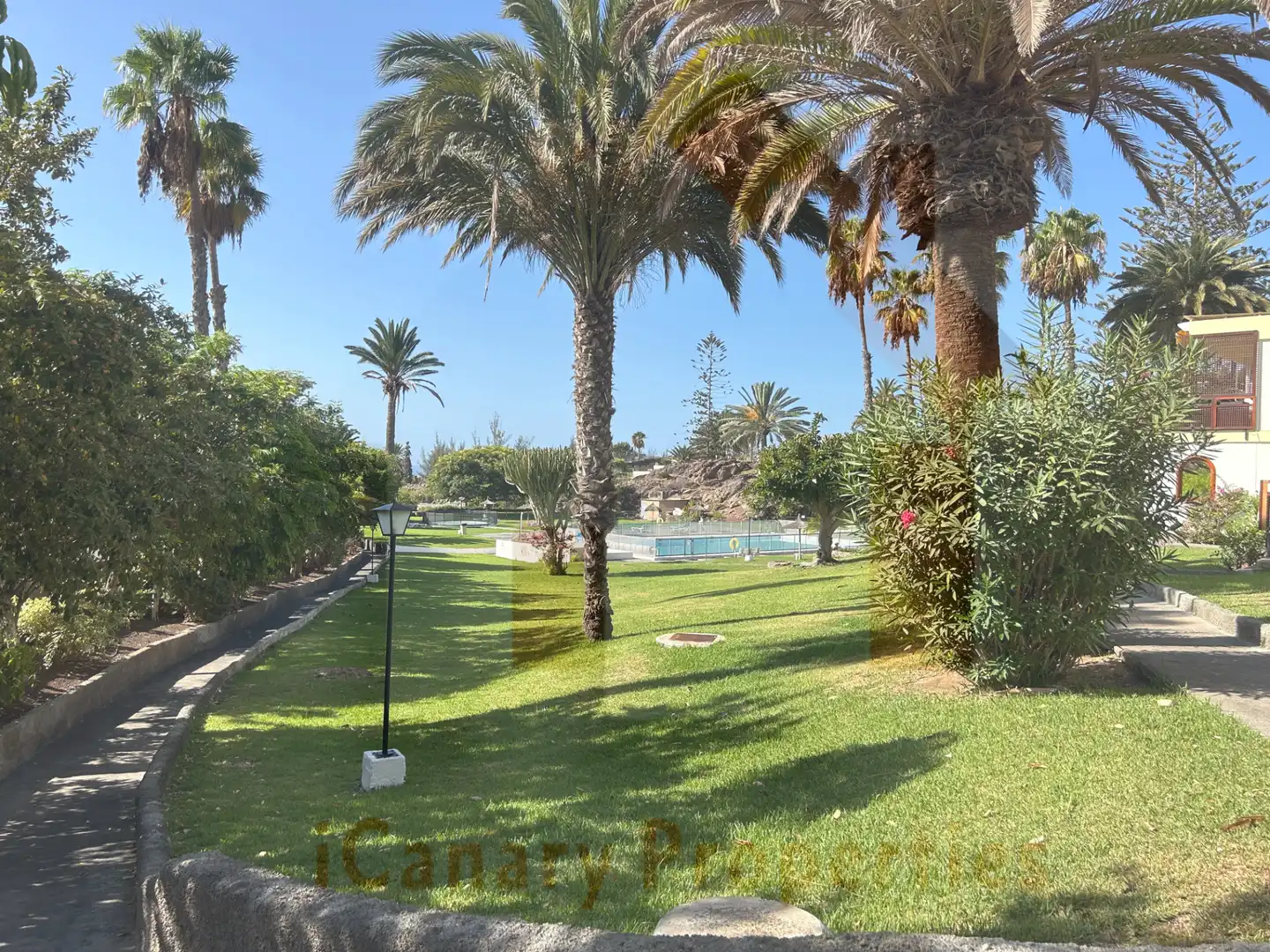 Außenansicht von Wohnungen zur Miete in San Bartolomé de Tirajana mit Klimaanlage, Terrasse und Möbliert