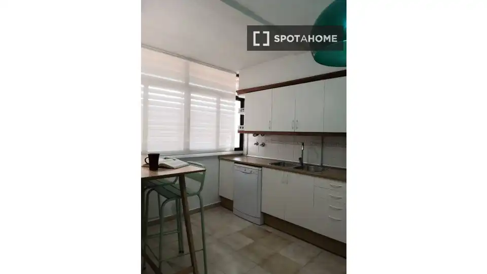 Cocina de Piso para compartir en  Palma de Mallorca con Aire acondicionado, Calefacción y Amueblado