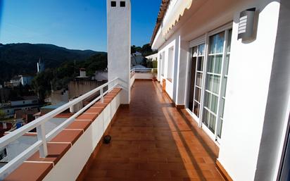 Terrace of Attic for sale in Sant Cebrià de Vallalta  with Heating, Parquet flooring and Terrace
