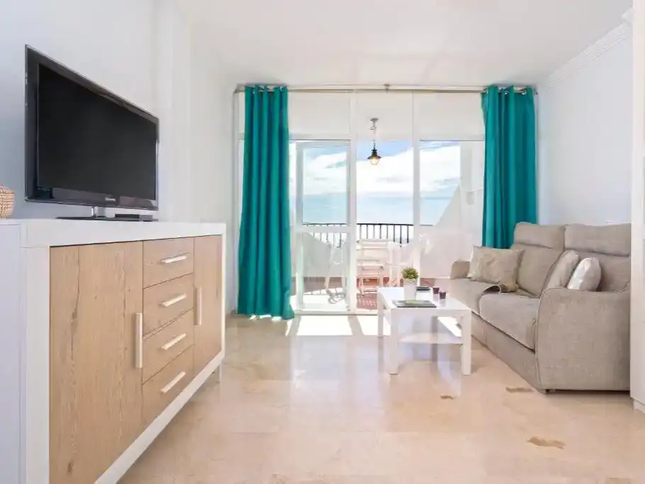 Sala d'estar de Apartament de lloguer en Torreblanca del Sol