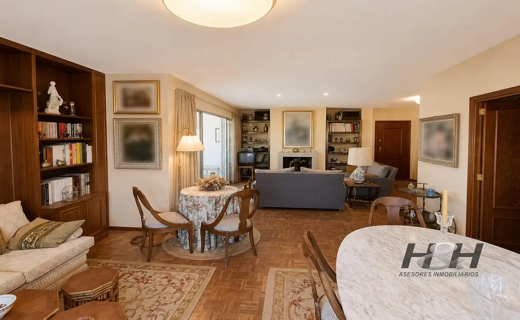 Sala de estar de Piso en venta en Náquera con Jardín privado, Terraza y Balcón