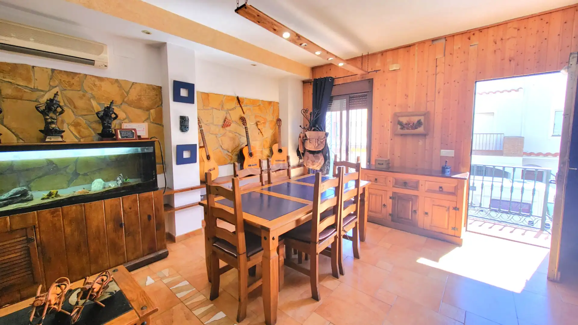 Dining room of Single-family semi-detached for sale in Benalmádena  with Air Conditioner, Heating and Terrace