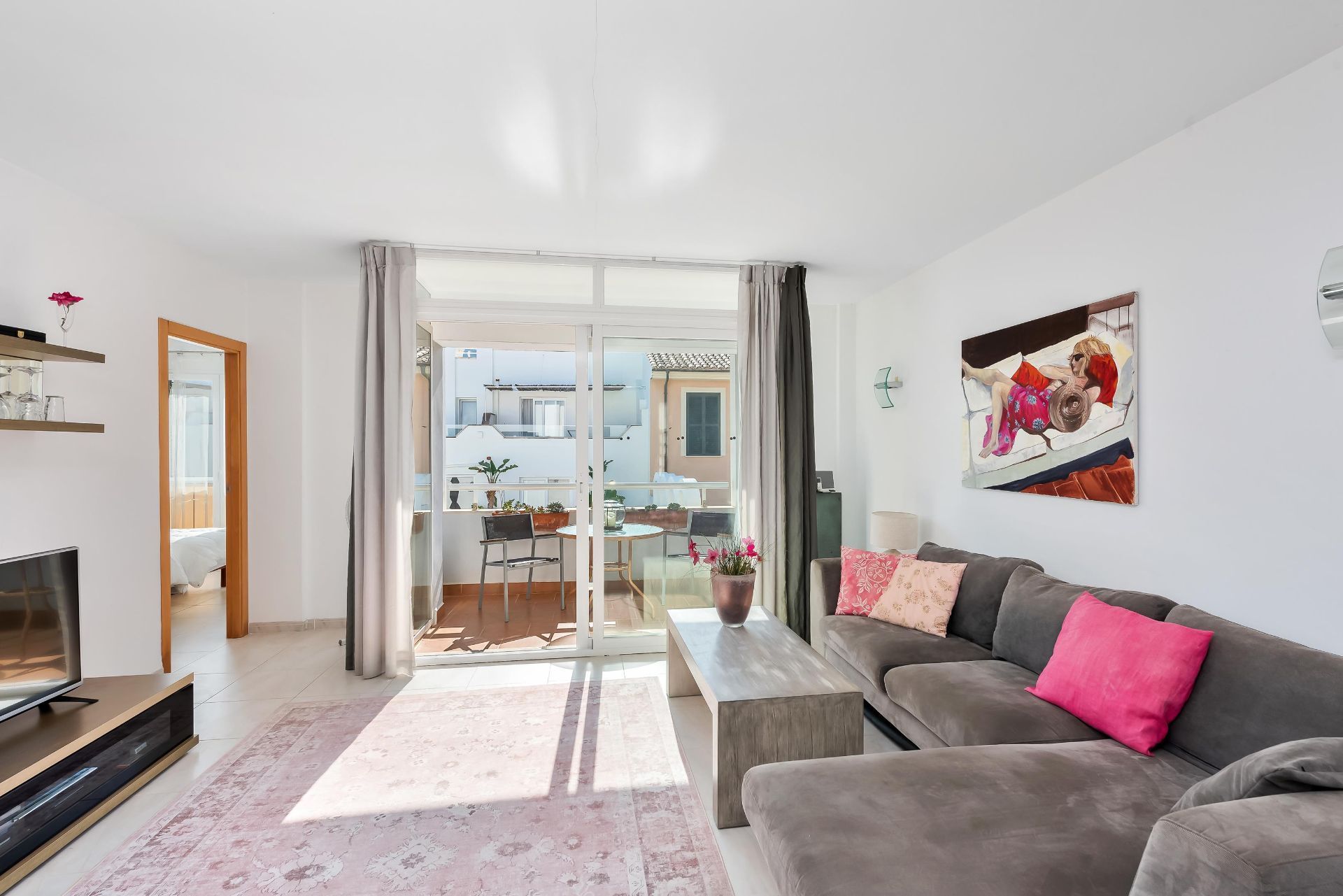 Living room of Flat for sale in Artà  with Furnished