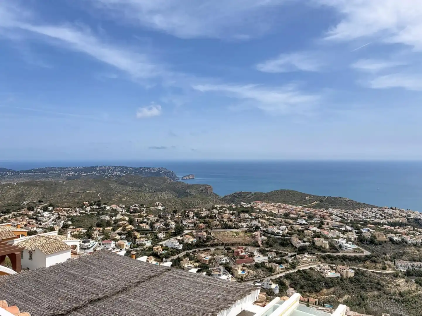 Vista exterior de Apartamento en venta en Benitachell / El Poble Nou de Benitatxell con Aire acondicionado, Calefacción y Terraza