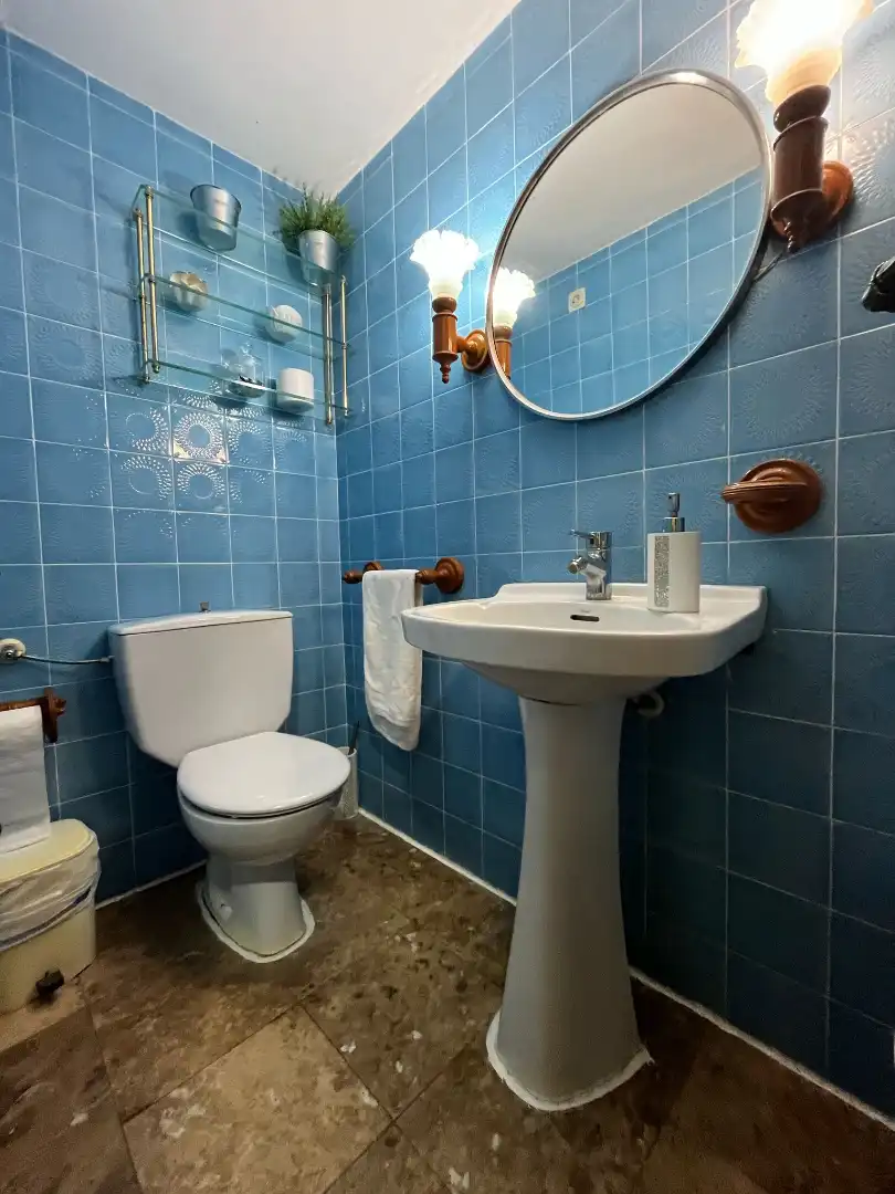 Baño de Casa o chalet en venta en Macastre con Aire acondicionado, Jardín privado y Terraza