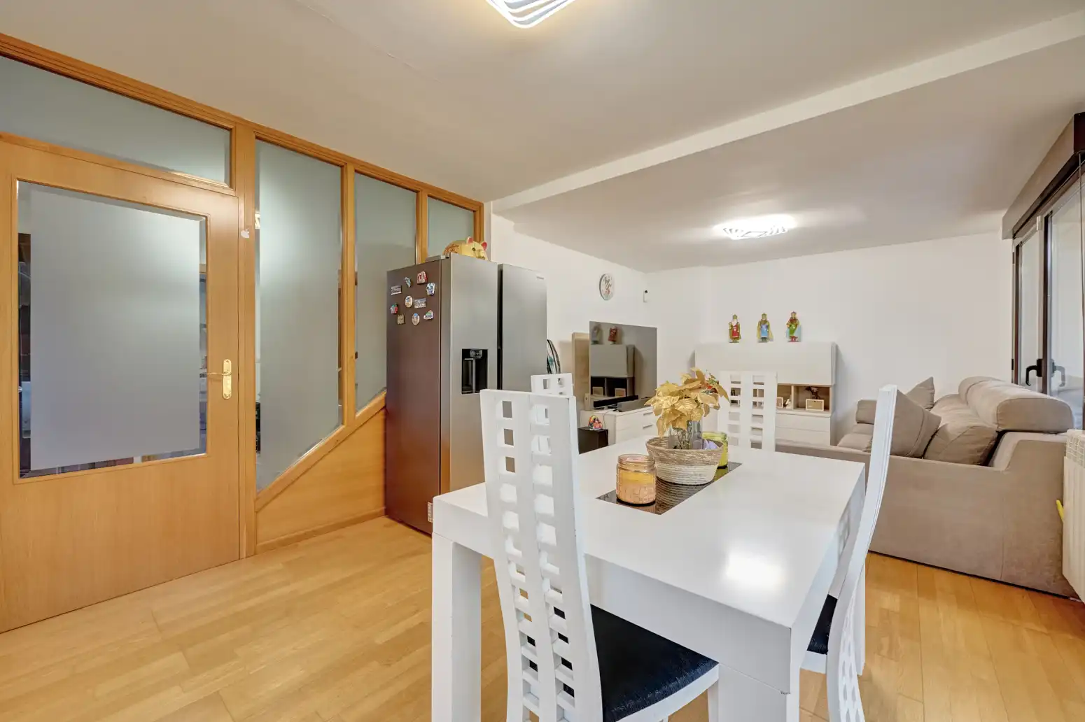 Dining room of Attic for sale in Enériz / Eneritz  with Heating, Private garden and Parquet flooring
