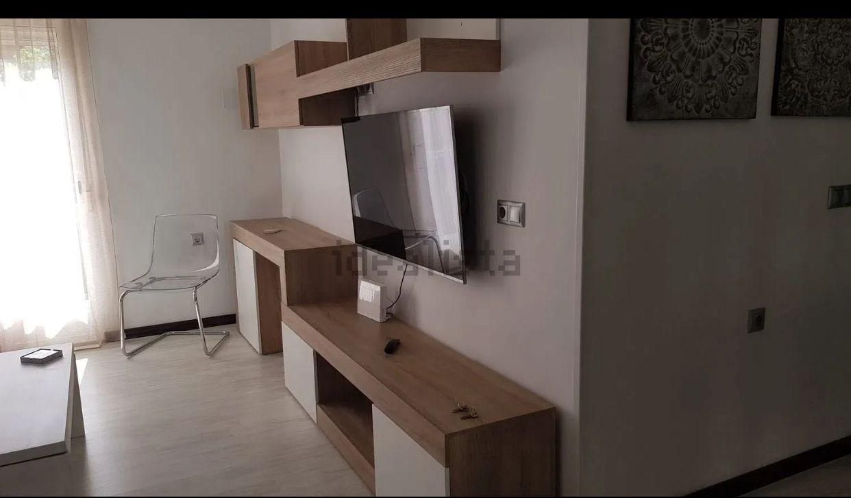 Living room of Apartment to rent in Cáceres Capital  with Air Conditioner, Heating and Balcony