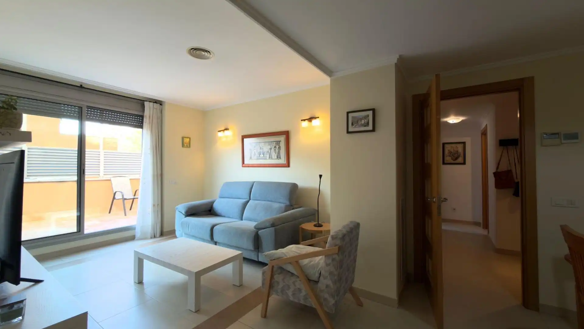 Wohnzimmer von Wohnung zum Verkauf in Vilafranca del Penedès mit Heizung, Terrasse und Gemeinschaftspool