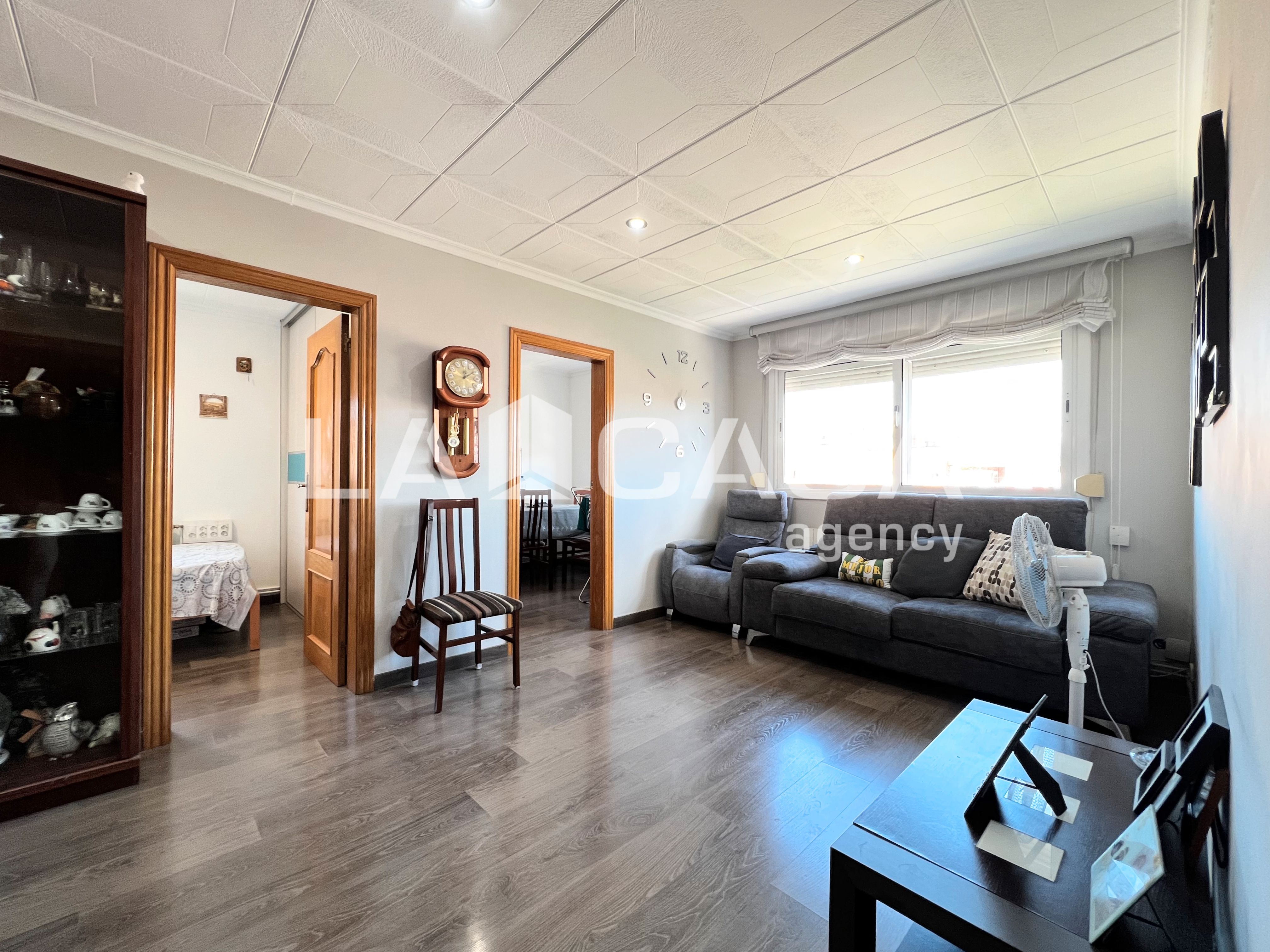 Sala de estar de Piso en venta en Badalona con Calefacción