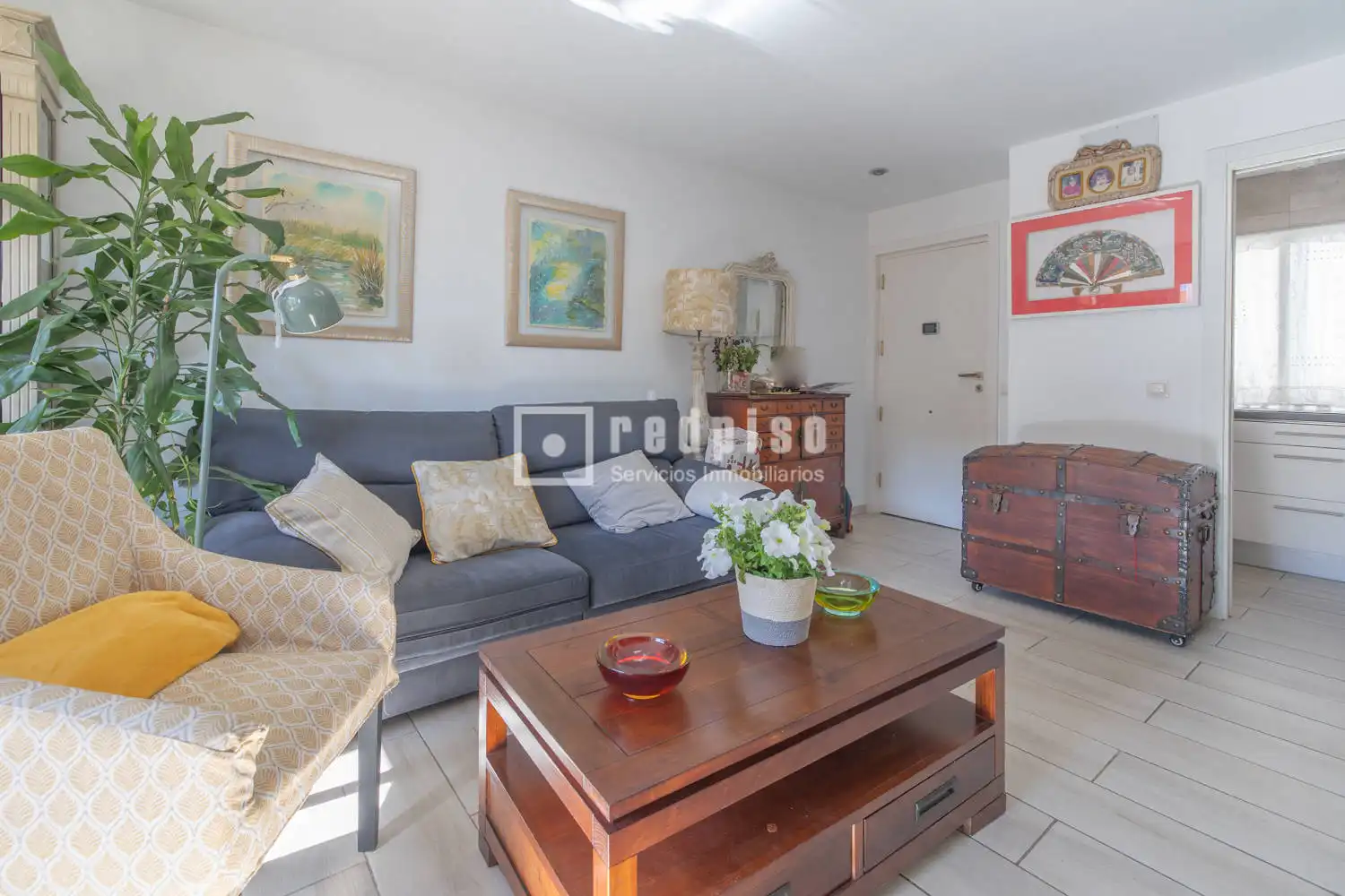 Sala de estar de Piso en venta en Madrid con Aire acondicionado, Calefacción y Terraza