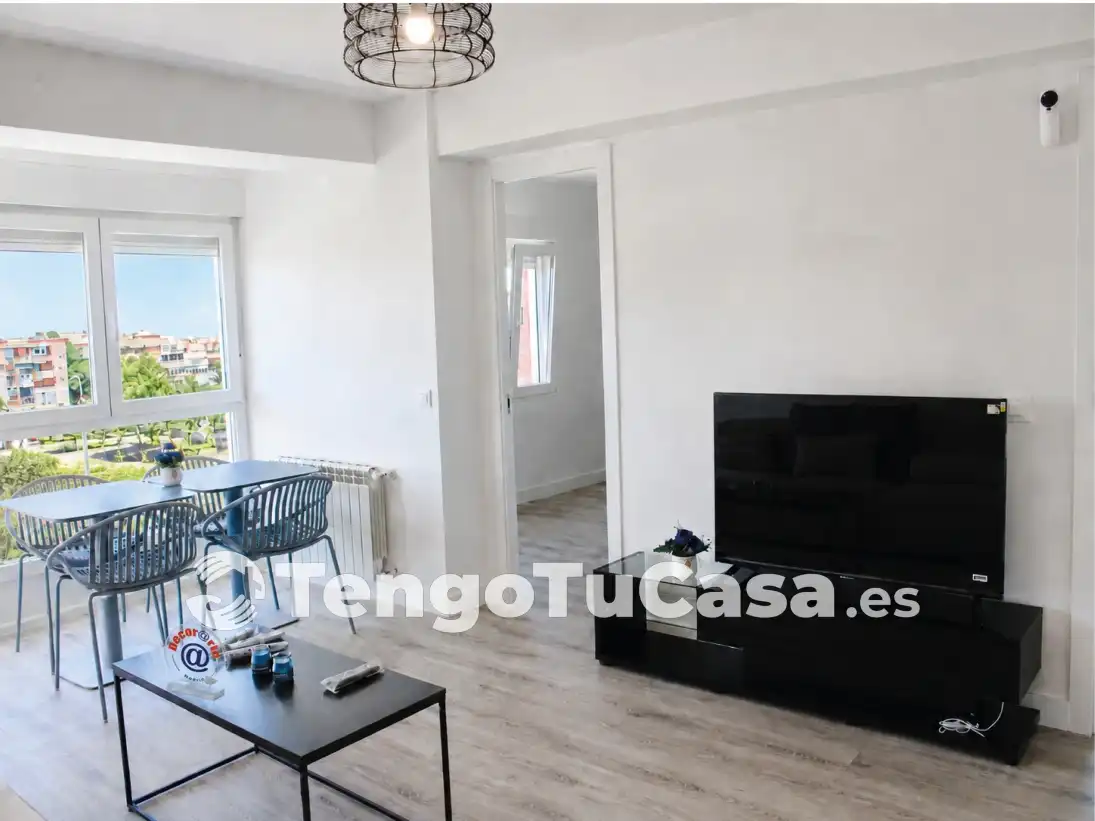 Wohnzimmer von Wohnung zum Verkauf in Madrid mit Klimaanlage, Heizung und Parkett