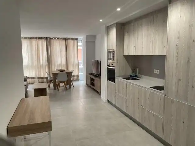 Kitchen of Flat for rent in Alicante / Alacant  with Air Conditioner, Heating and Furnished