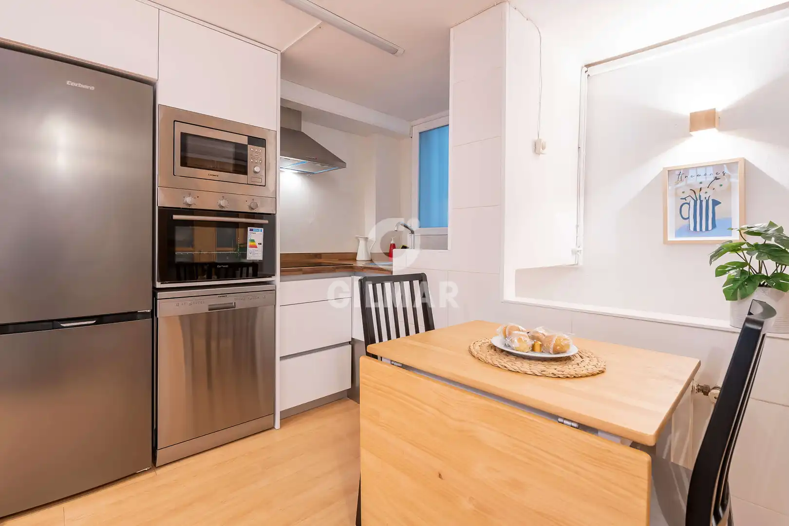 Kitchen of Apartments for sale in Madrid  with Heating