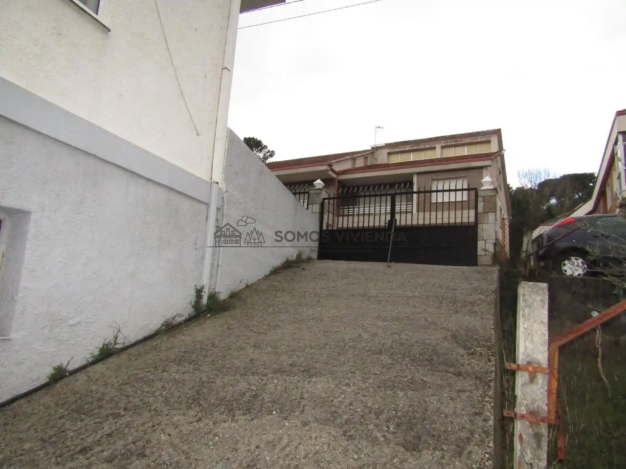 Vista exterior de Casa o xalet en venda en Ourense Capital  amb Calefacció, Jardí privat i Balcó