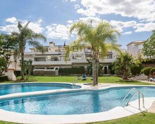 Garden of Flat for sale in Marbella  with Air Conditioner, Terrace and Swimming Pool