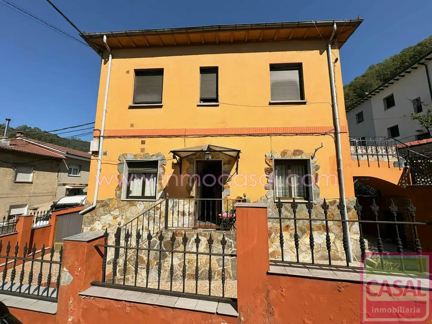 Exterior view of Houses for sale in Mieres (Asturias)  with Heating and Furnished