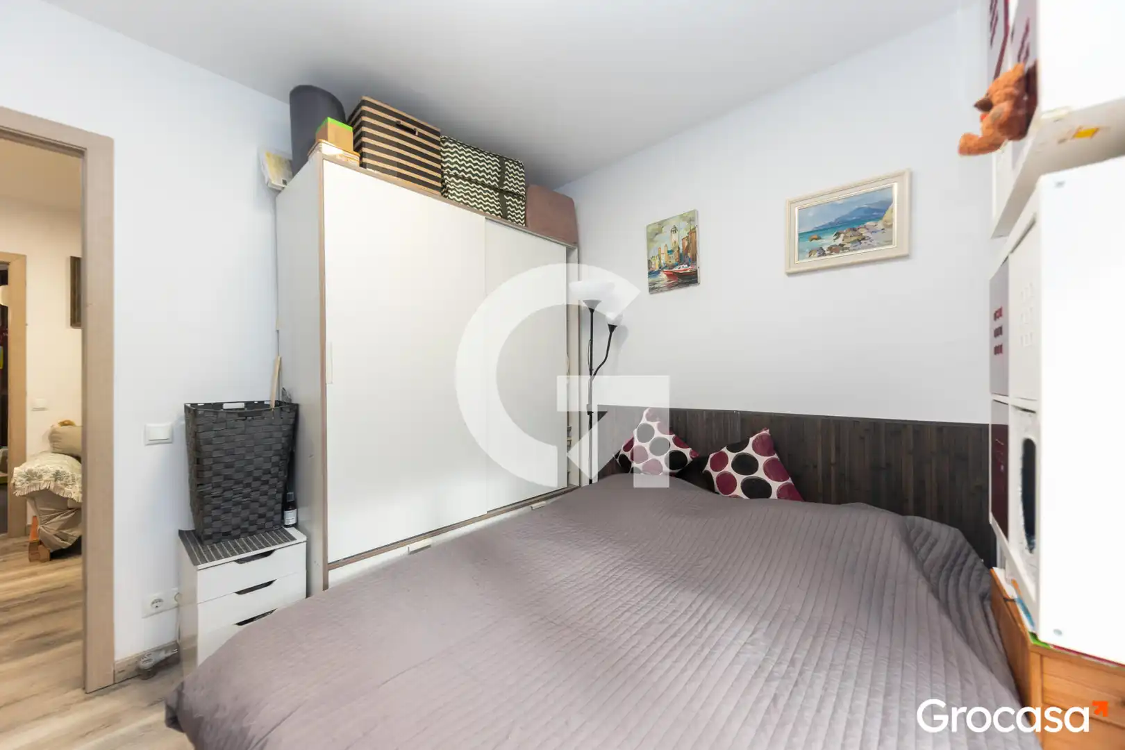Bedroom of Flat for sale in Barcelona  with Air Conditioner, Oven and Washing machine