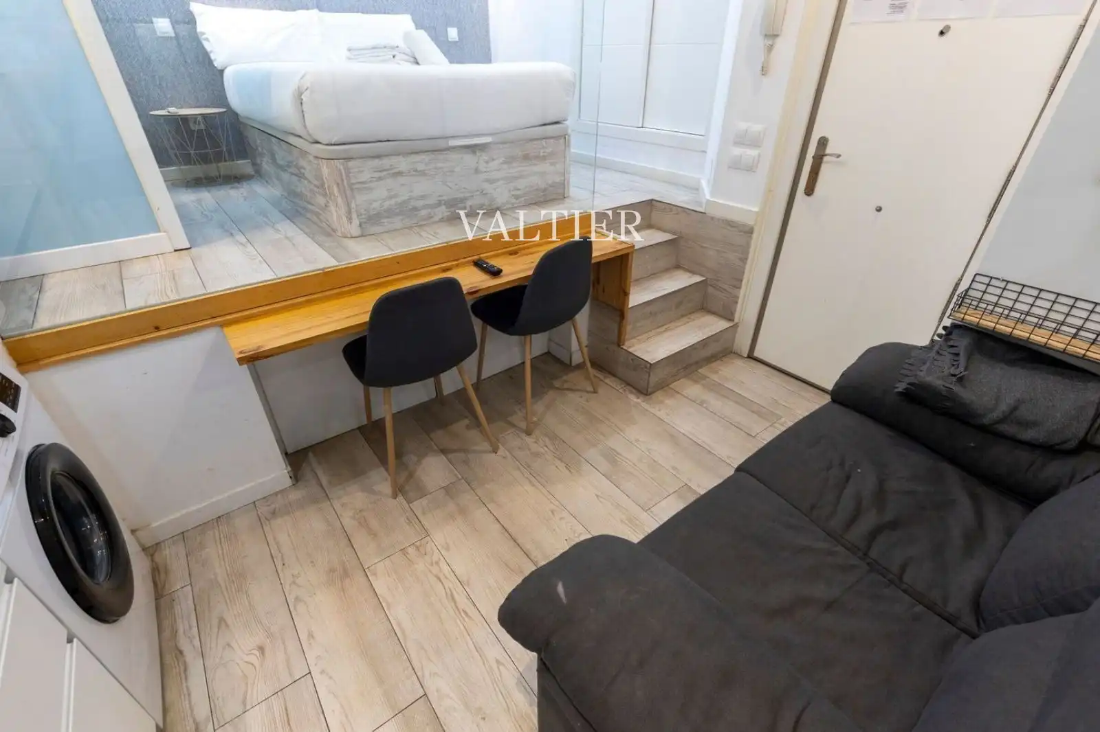 Bedroom of Flat for rent in Madrid  with Air Conditioner and Furnished