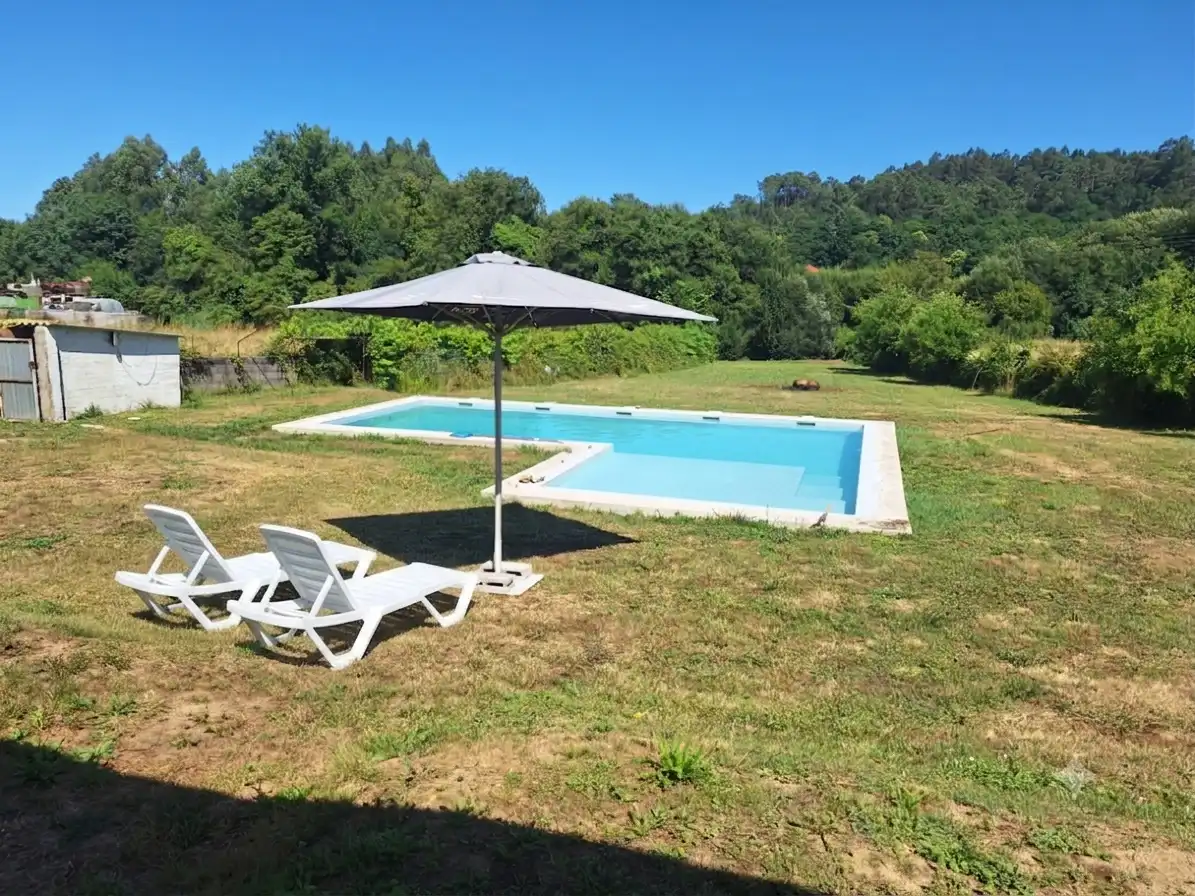 Swimming pool of Houses for rent in Culleredo  with Private garden, Swimming Pool and Furnished