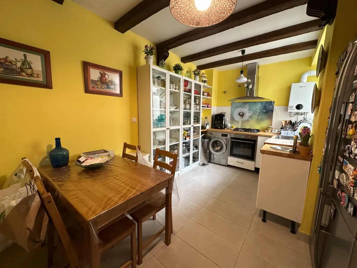 Kitchen of Flat for sale in Marbella  with Air Conditioner, Furnished and Balcony