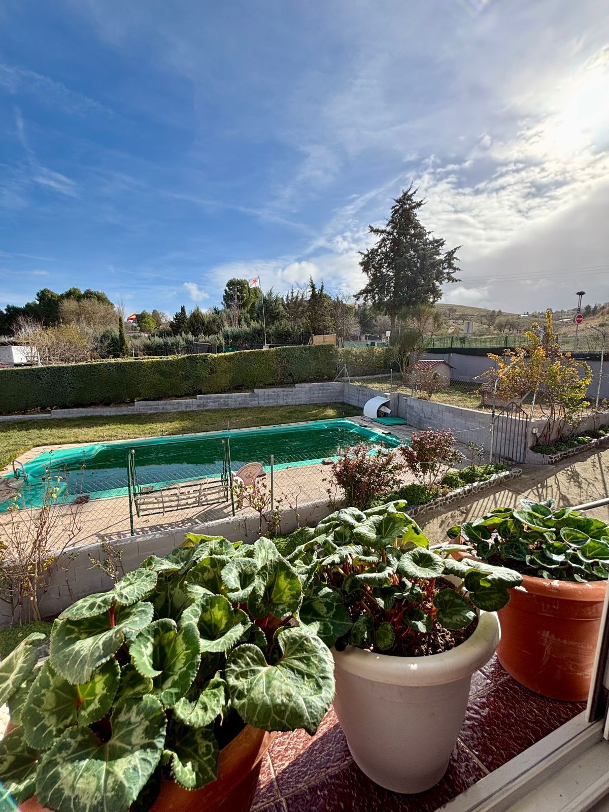 Piscina de Casa o xalet en venda en Illana amb Jardí privat, Terrassa i Traster