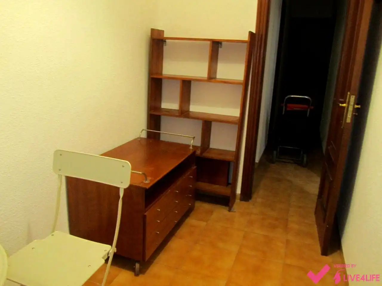 Bedroom of Flat for rent in Valencia  with Terrace and Furnished
